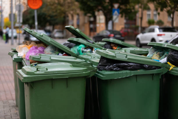 istock Trash bins on the streets of Budapest 1353538316