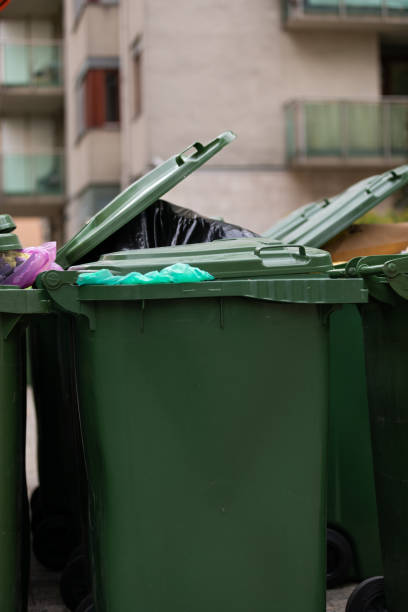 istock Trash bins on the streets of Budapest 1353538334