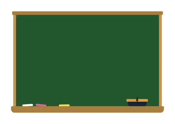 Vector illustration of blackboard