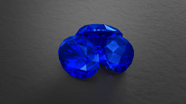 istock Sapphire Faceted Gemstones On Neutral Background 1353547366