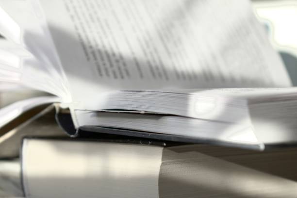 istock Books in the home interior on a sunny day 1353550611
