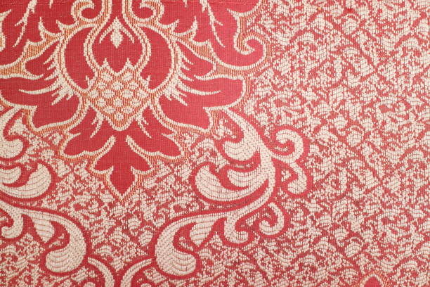 istock Close-up of a cotton fabric sofa. 1353550722