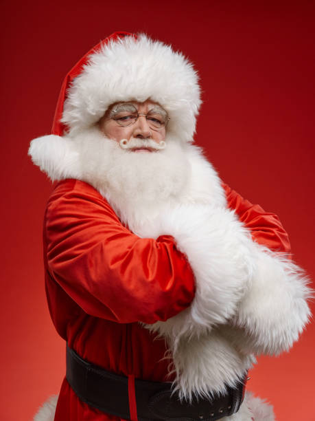 istock An annoyed Santa 1353558948