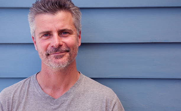 istock Healthy smiling mature man 135356374