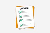 istock Checklist, complete tasks, to-do list, exam concepts. Premium quality. Modern flat design graphic elements 1353566275