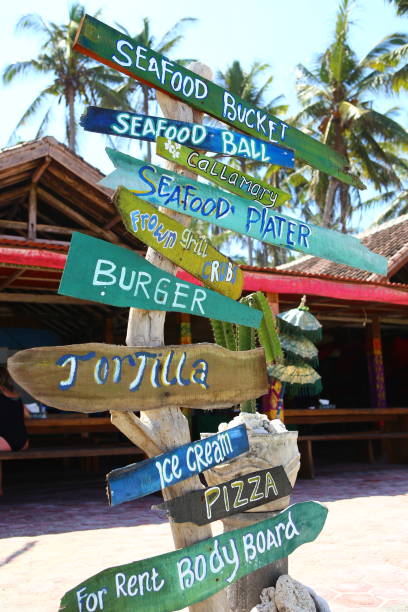 istock Bali Indonesia 09.22.2019 cafe on the virgin beach 1353575211