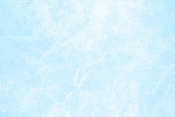ilustrações, clipart, desenhos animados e ícones de ilustração horizontal do vetor de um céu de céu claro vazio azul azul colorido fundo abstrato de efeito mármore - planos de fundo borrados