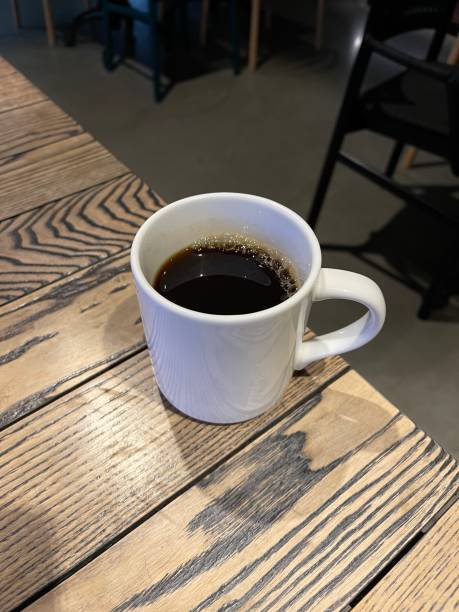 istock White cup of coffee on wooden table 1353580500