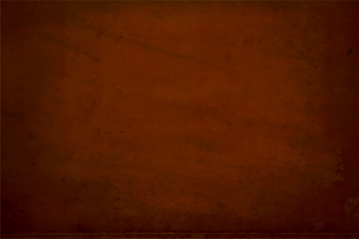 Old grungy paper horizontal background in dark brown colour- suitable to use as wallpaper, backdrops.