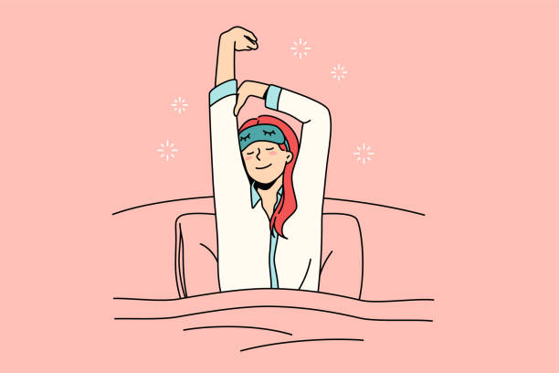 Mujer Despertando Vectores Libres de Derechos - iStock Mujer Despertando Vectores Libres de Derechos - iStock