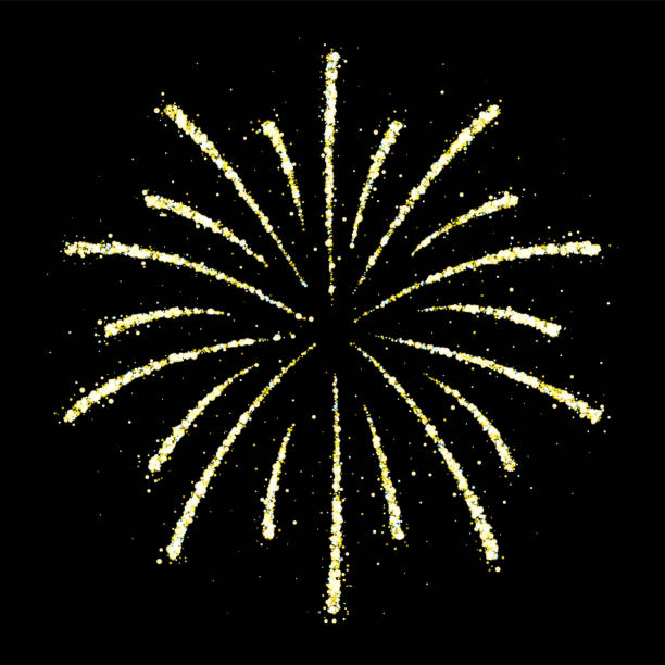 ilustrações, clipart, desenhos animados e ícones de explosão festiva de fogos de artifício - firework display pyrotechnics exploding star