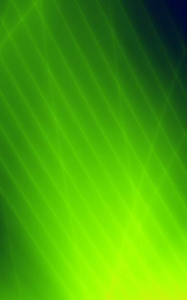 зеленый свет арт-луч абстрактный дизайн карты - fractal technology abstract green stock illustrations