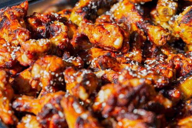 istock Grilled fresh chicken legs 1353591360