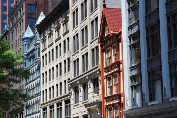 istock Downtown Boston - State Street 1353591807