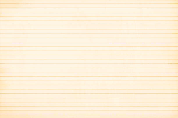 ilustrações, clipart, desenhos animados e ícones de creme bege pálido horizontal fundo de vetor grunge colorido com padrão listrado estreito único em uma folha de papel ou página - lined paper
