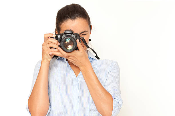 istock Woman photographing 135359663