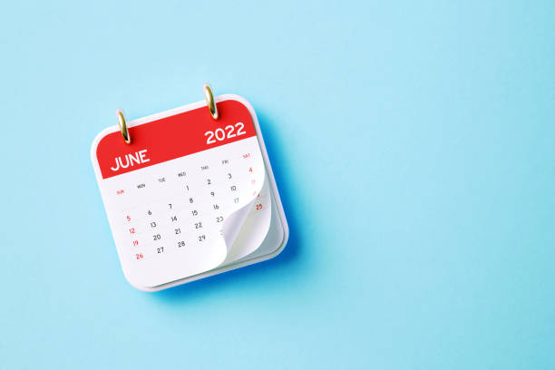 istock 2022 June Calendar Aquamarine Background 1353599210