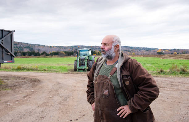 istock Portrait of a male farmer at work 1353607790