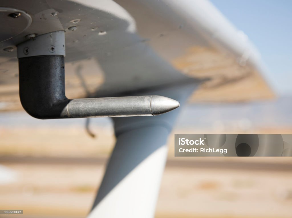 Airplane Pitot Tube Stock Photo - Download Image Now - Tube, Air Vehicle,  Aircraft Wing - iStock
