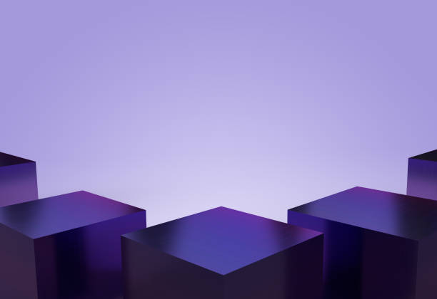 istock 3d podium purple gradient color for show product 1353612968