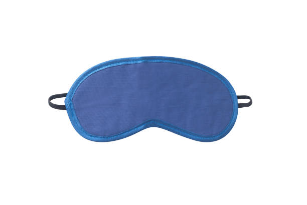 Blindfold isolated Blindfold isolated on white background. Eye mask as sleeping accessory sleep eye mask stock pictures, royalty-free photos & images