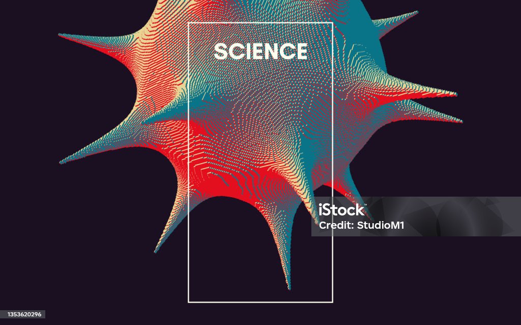 Pathogens Vector 3d Virus Particle Pathogen Organism Deformed Sphere Background For ...