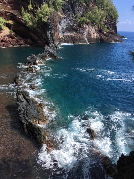 istock Kaihalulu Red Beach in Maui, Hawaii 1353621332