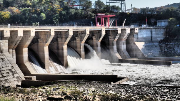 istock Hydroelectric Dam in Monfrague. Caceres (Spain) 1353621403