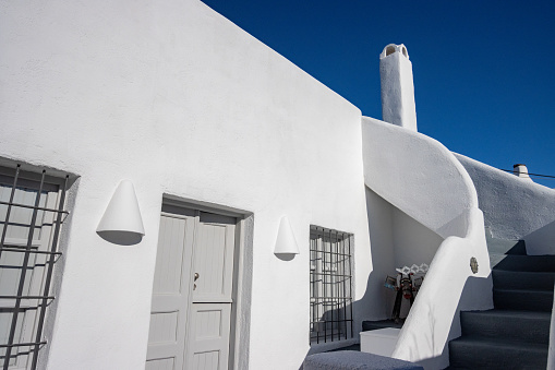 Privately owned Villa in Pyrgos Kallistis on Santorini in South Aegean Islands, Greece