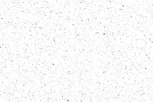 istock Old dusty grunge black and white texture. Dark weathered overlay pattern sample of screen background. Monochrome abstract dusty worn scuffed spotted noisy backdrop. Vector. 1353635407