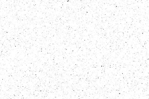 istock Old dusty grunge black and white texture. Dark weathered overlay pattern sample of screen background. Monochrome abstract dusty worn scuffed spotted noisy backdrop. Vector. 1353635414