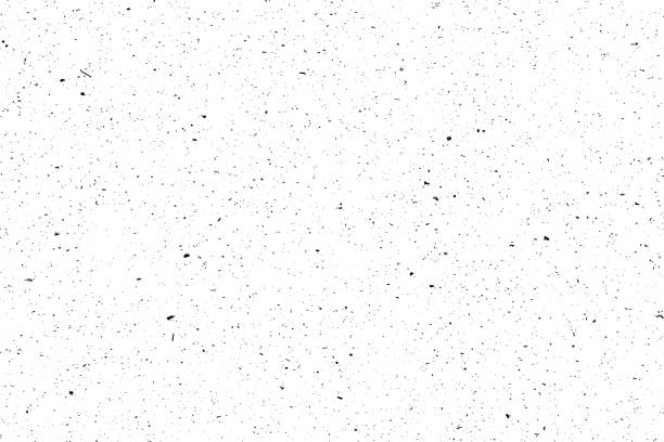 istock Old dusty grunge black and white texture. Dark weathered overlay pattern sample of screen background. Monochrome abstract dusty worn scuffed spotted noisy backdrop. Vector. 1353635451