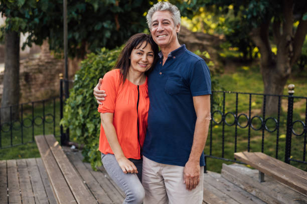 istock Mature couple enjoying 1353644444