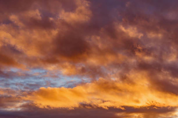 istock Amazing cloudscape on the sky at sunset time. 1353644500