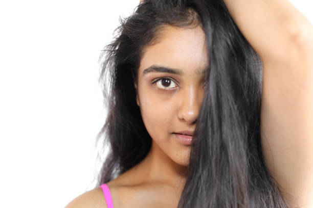 Pretty young woman in casual wear.