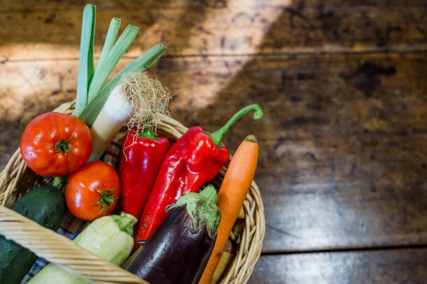 Fresh organic vegetables - Raw healthy food