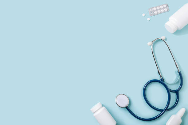 istock Medical concept. flat lay, copy space 1353654466