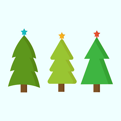 Vector isolated objects for festive Christmas design