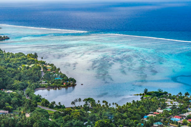 istock Colorful Outer Reef Blue Water Moorea Tahiti 1353657668