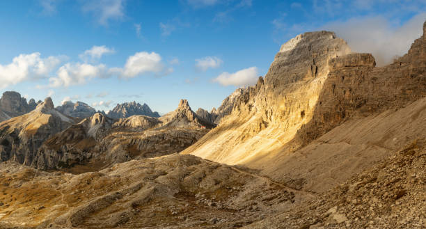 istock Scenic mountain landscape in Dolomites mountains ,Italy. 1353659690