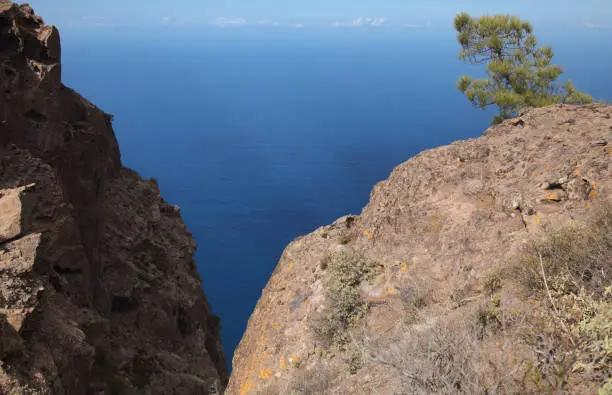 Photo of Gran Canaria, landscape of the mountainous part of the island in the Nature Park Tamadaba