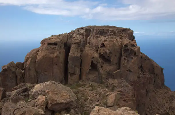 Photo of Gran Canaria, landscape of the mountainous part of the island in the Nature Park Tamadaba