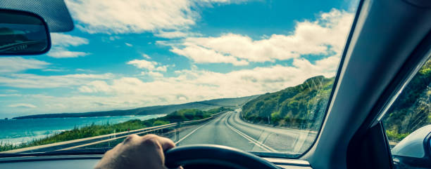 istock Drive on the Great Ocean Road in Australia. 1353668185