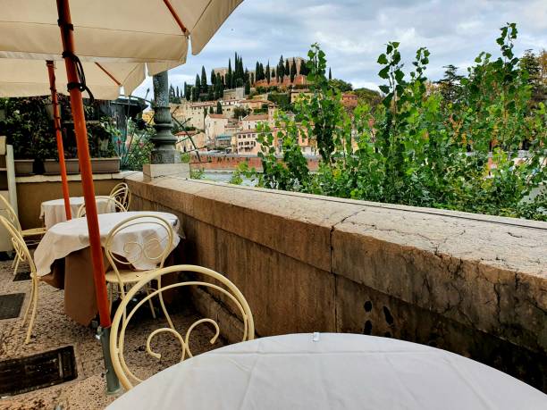 istock A riverside restaurant in Verona 1353672755