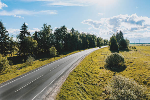 istock View of the road from a height 1353672942