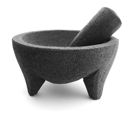 Mexican Molcajete  is stone tools, the traditional Mexican version of the mortar and pestle