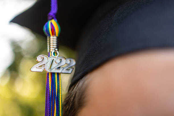 istock Class of 2022 Graduation Ceremony Tassel Black 1353688827