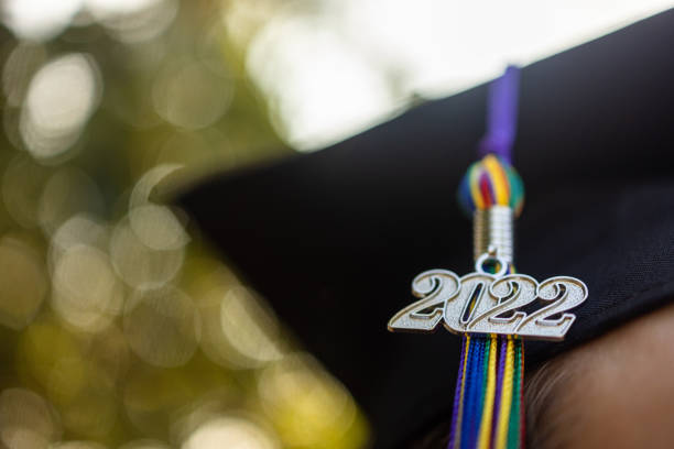 istock Class of 2022 Graduation Ceremony Tassel Black 1353688875