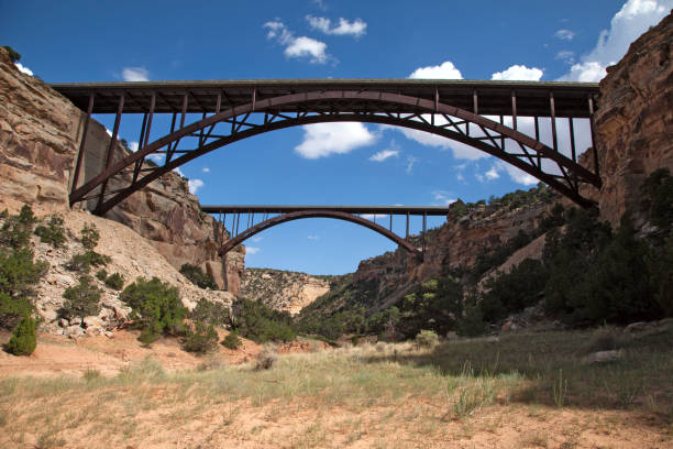 istock bridges across Eagle Canyon on Interstate Highway 70 1353690489