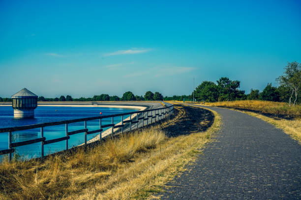 istock A path next to a water reservoir in Germany. 1353693123